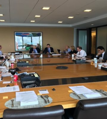 Advisory and Working Committees of the Restructuring Project meet in New York