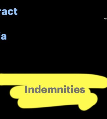 Contract Laws of Asia – Indemnities